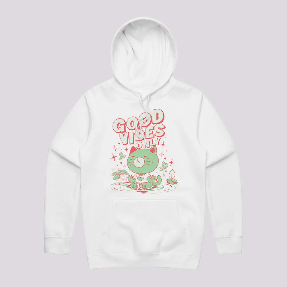 Good Vibes Only Hoodie Adult Tee