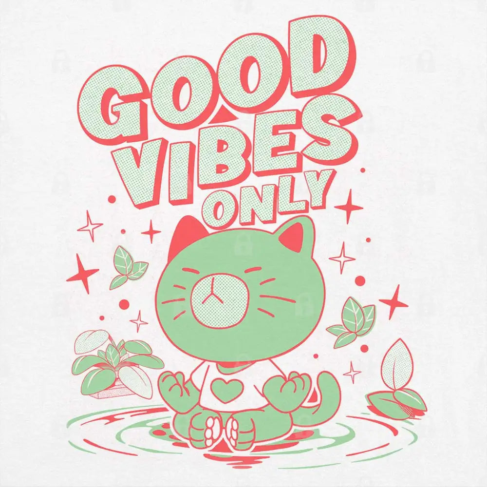 Good Vibes Only T-Shirt Adult Tee