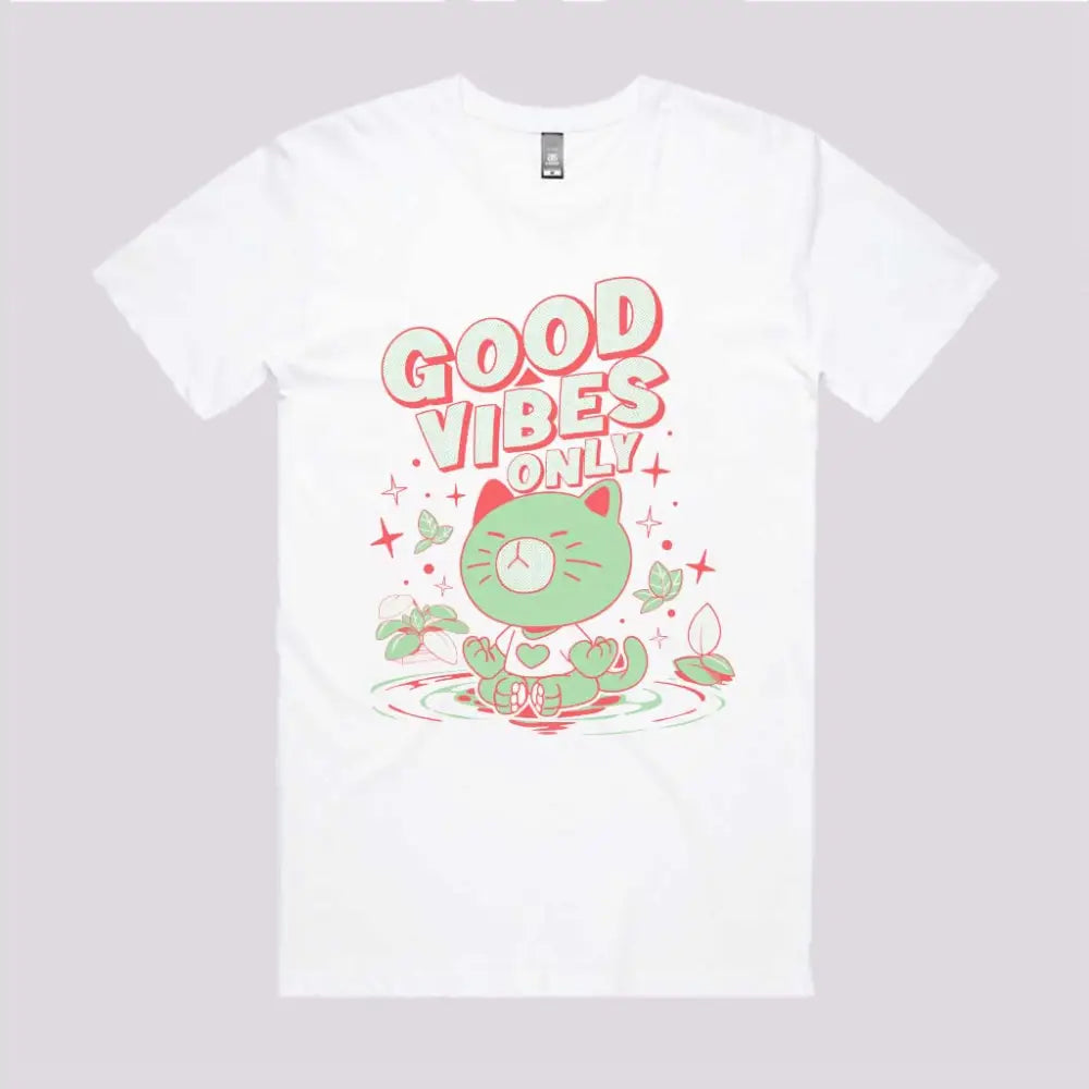 Good Vibes Only T-Shirt Adult Tee