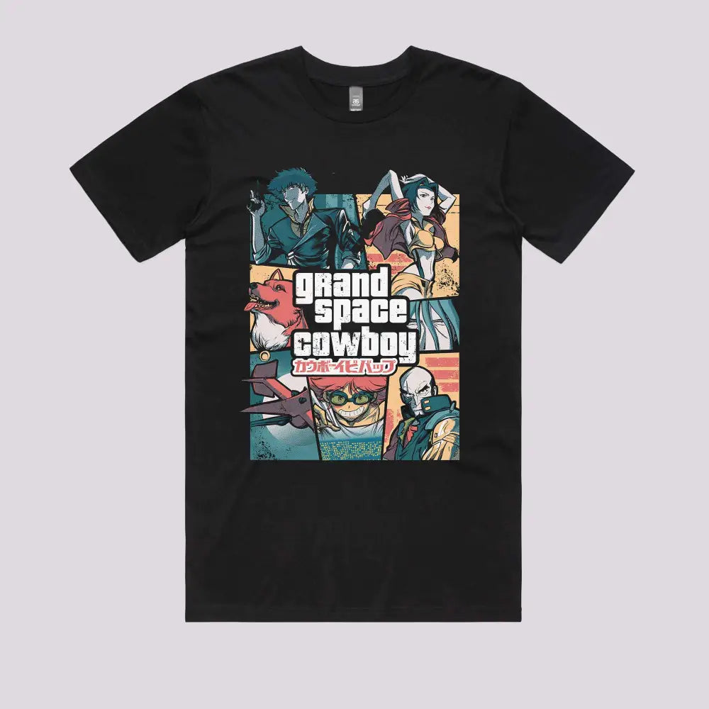 Grand Space Cowboy T-Shirt | Anime T-Shirts