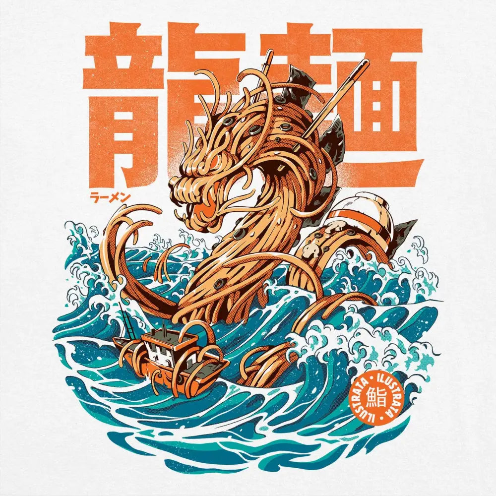 Great Ramen Dragon T-Shirt - Limitee Apparel
