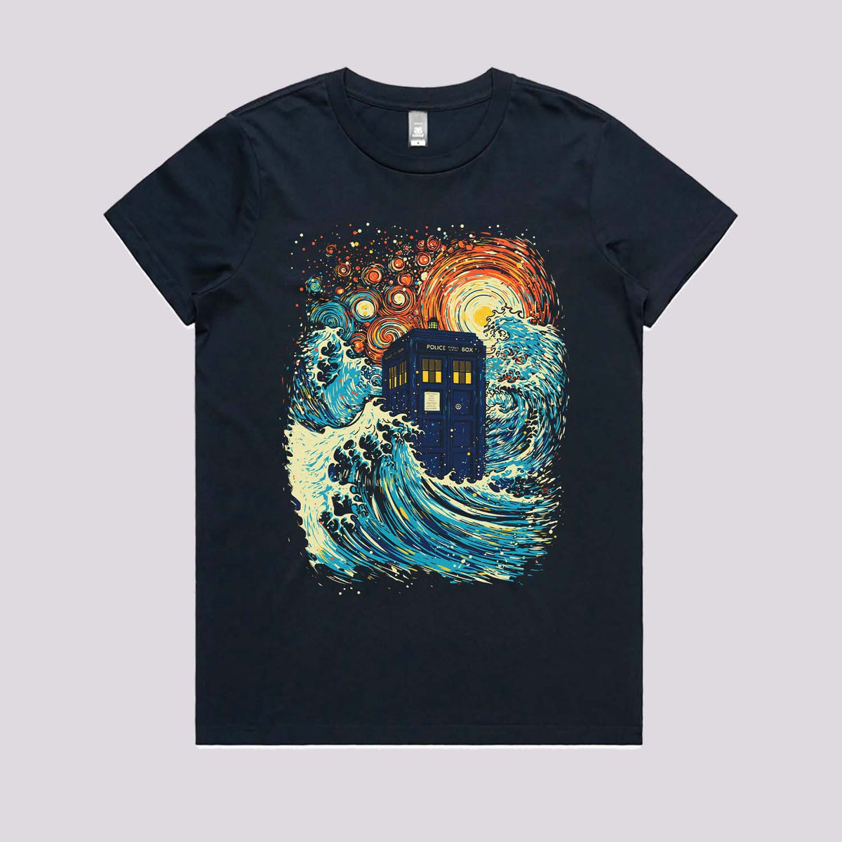 The Great Tardis Wave T-Shirt