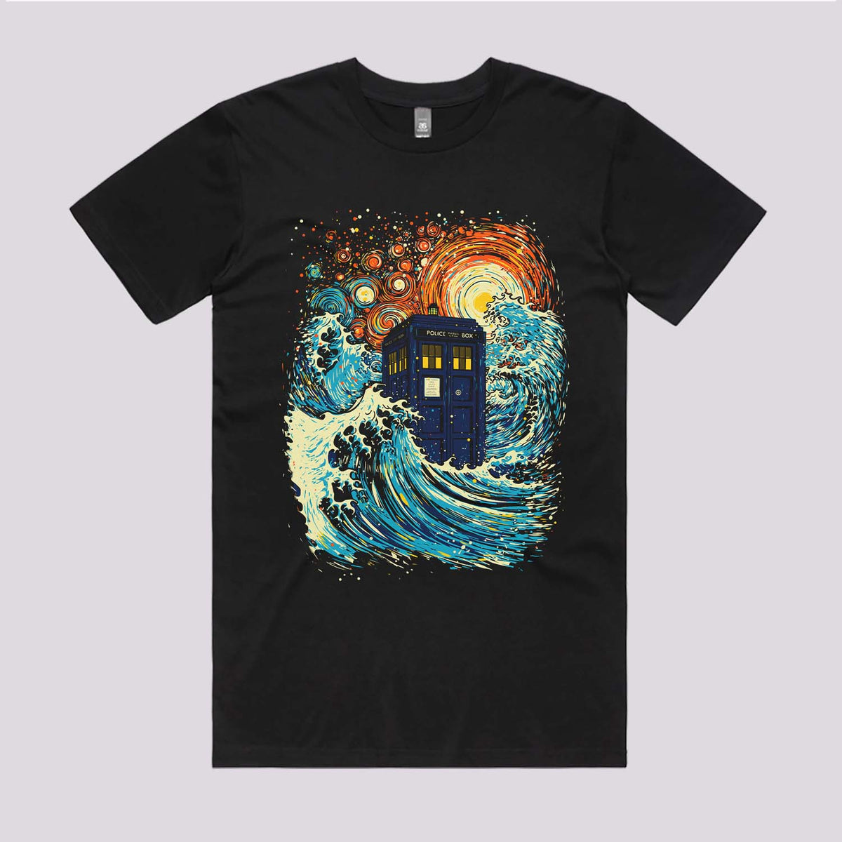 The Great Tardis Wave T-Shirt | Cool T-Shirts Online Australia