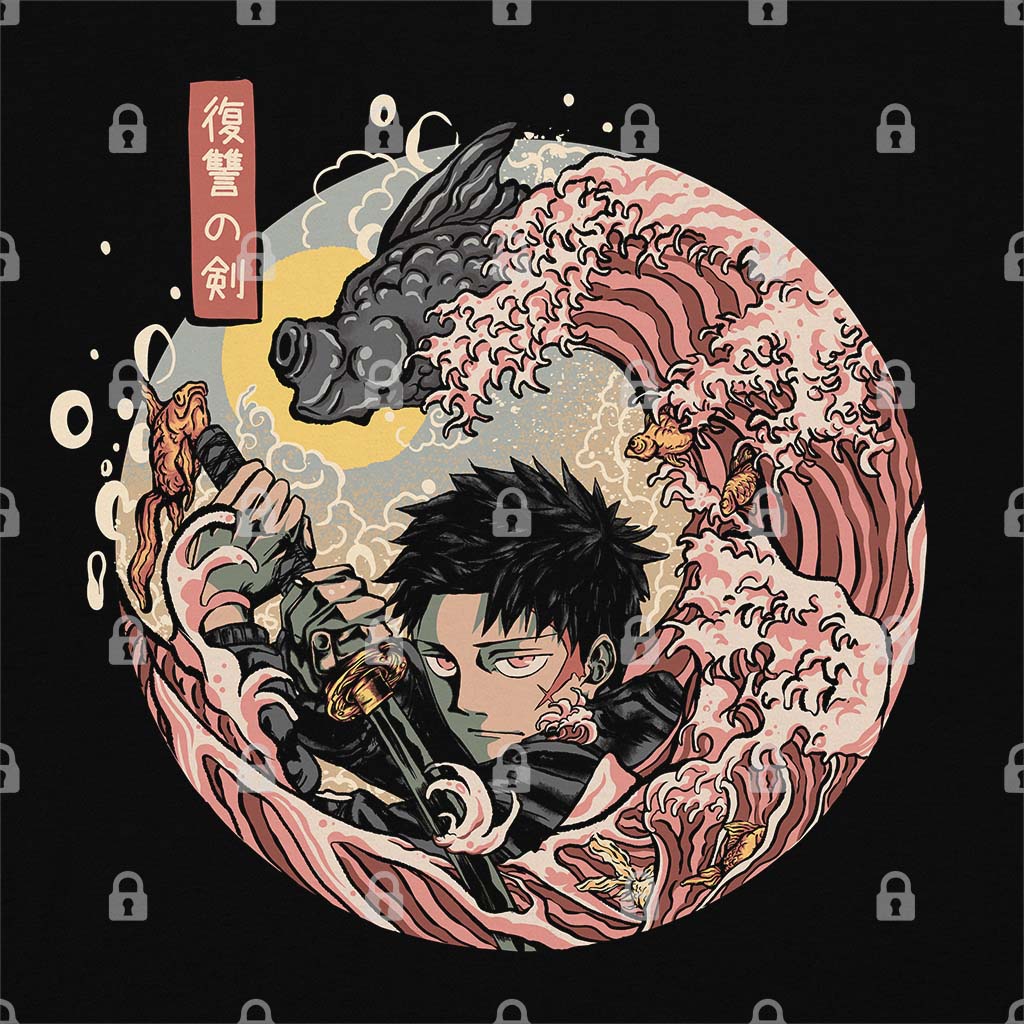 Great Wave Off Kagurabachi T-Shirt