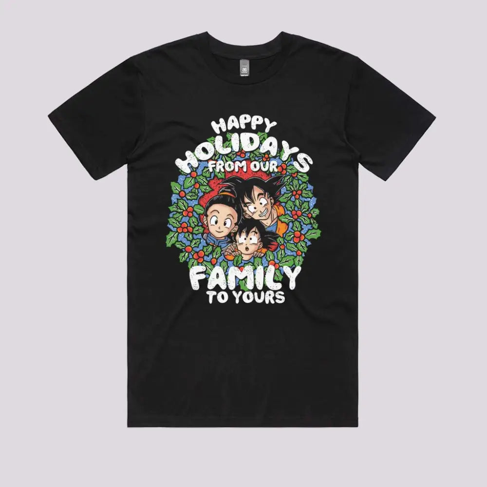 Greetings from The Saiyans T-Shirt | Anime T-Shirts