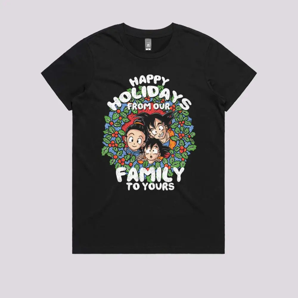 Greetings from The Saiyans T-Shirt | Anime T-Shirts