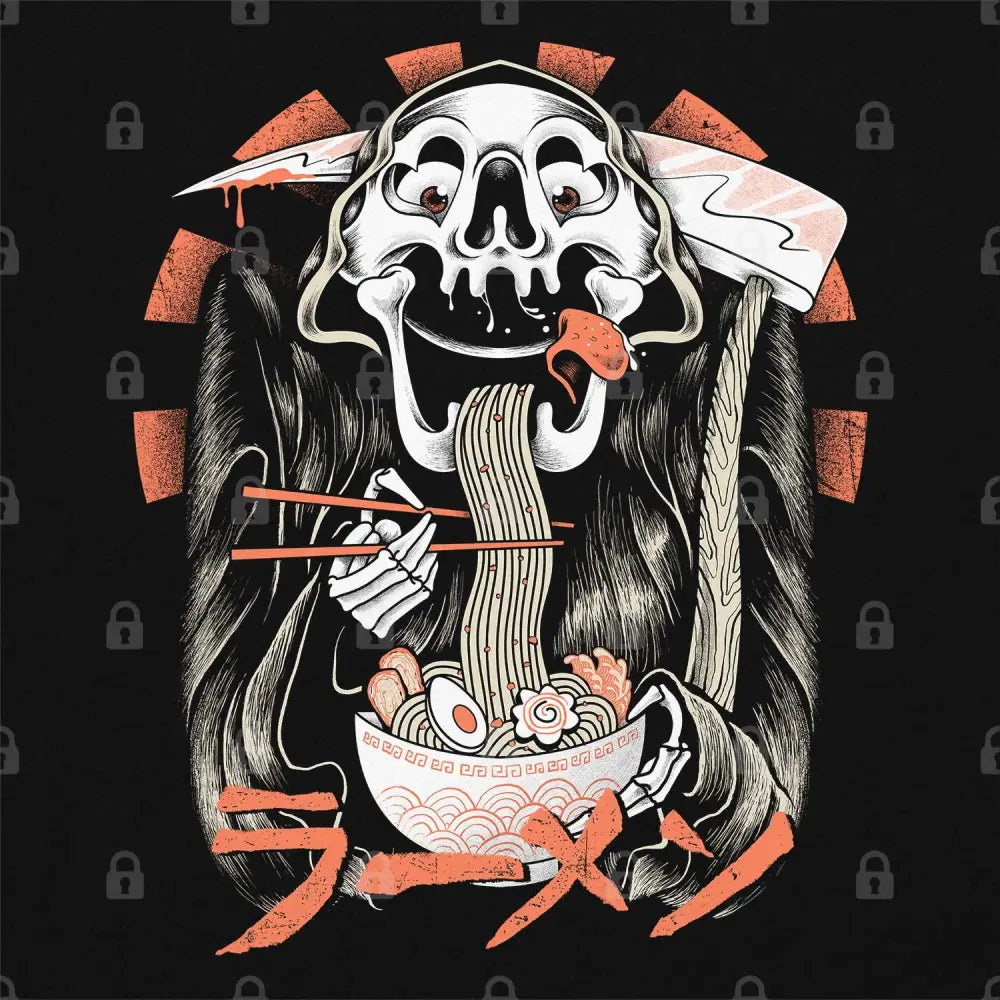 Grim Reaper Love Ramen T-Shirt - Limitee Apparel
