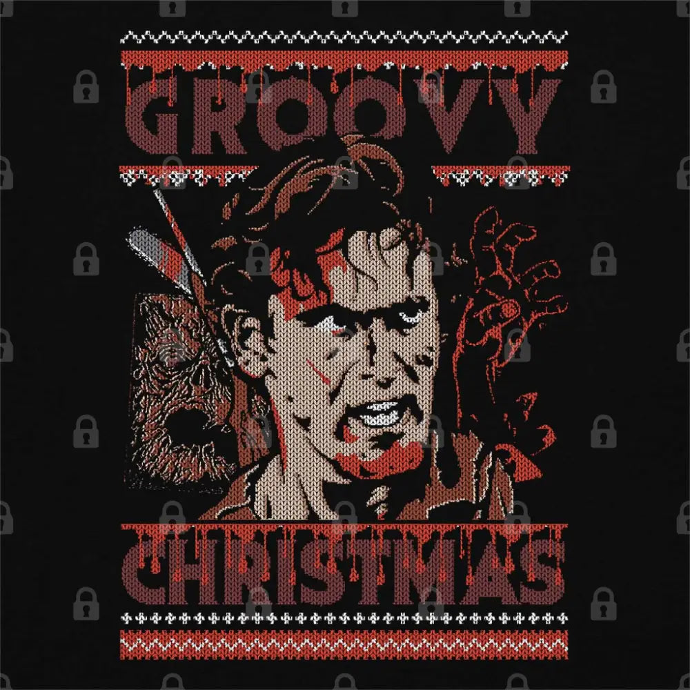 Groovy Christmas T-Shirt Adult Tee