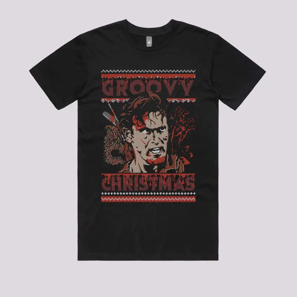 Groovy Christmas T-Shirt Adult Tee