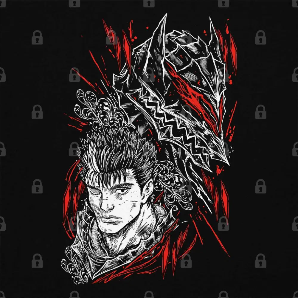 Guts Berserk Armor T-Shirt | Anime T-Shirts