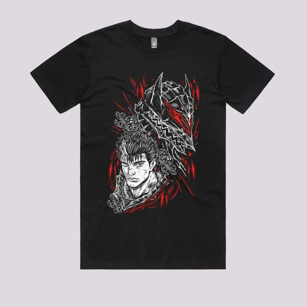 Guts Berserk Armor T-Shirt | Anime T-Shirts