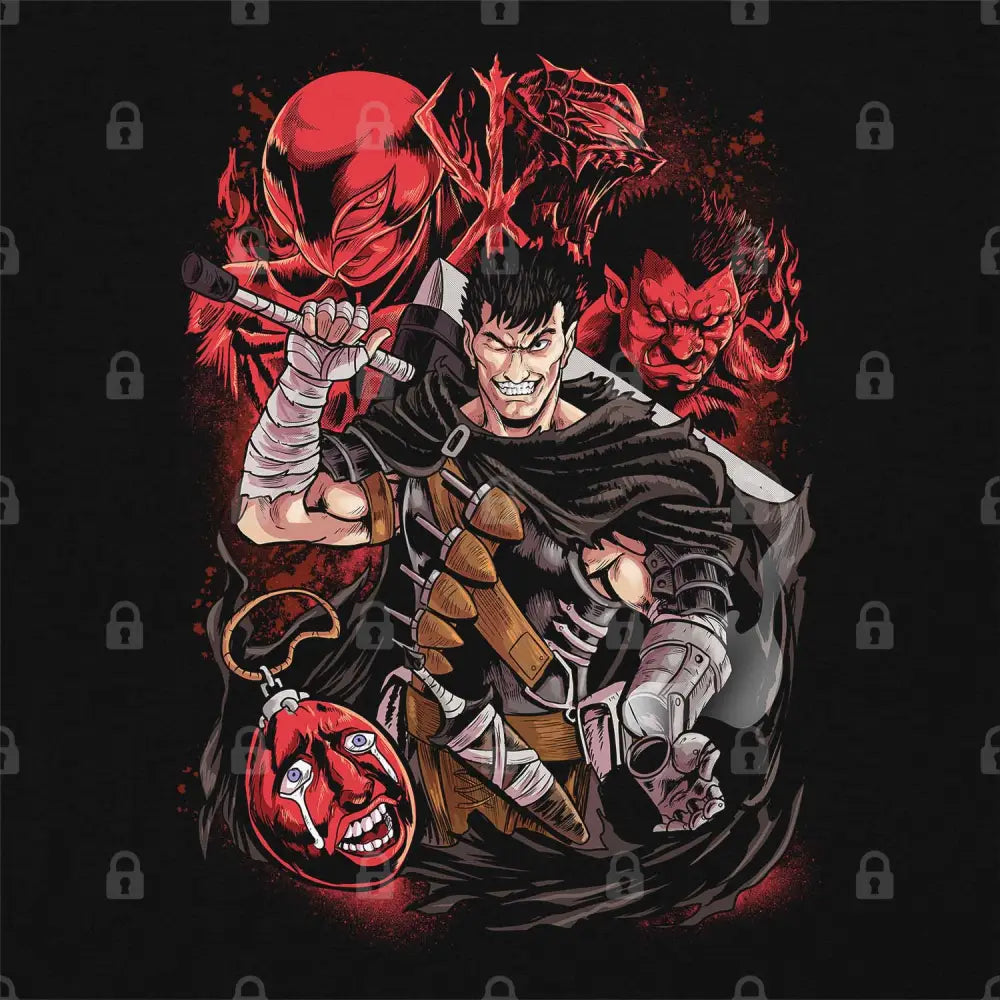 Guts Berserk T-Shirt | Anime T-Shirts