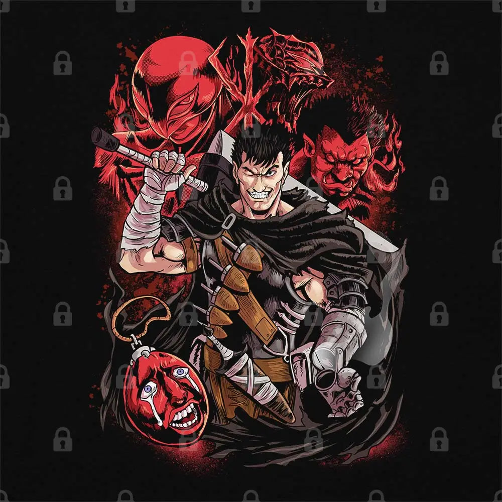 Guts Berserk Tank Top | Anime T-Shirts