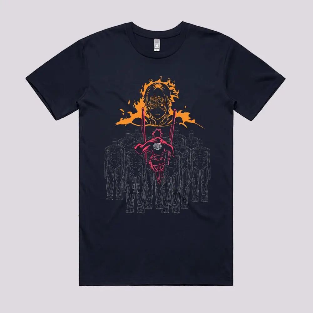 Hange Last Breath T-Shirt | Anime T-Shirts