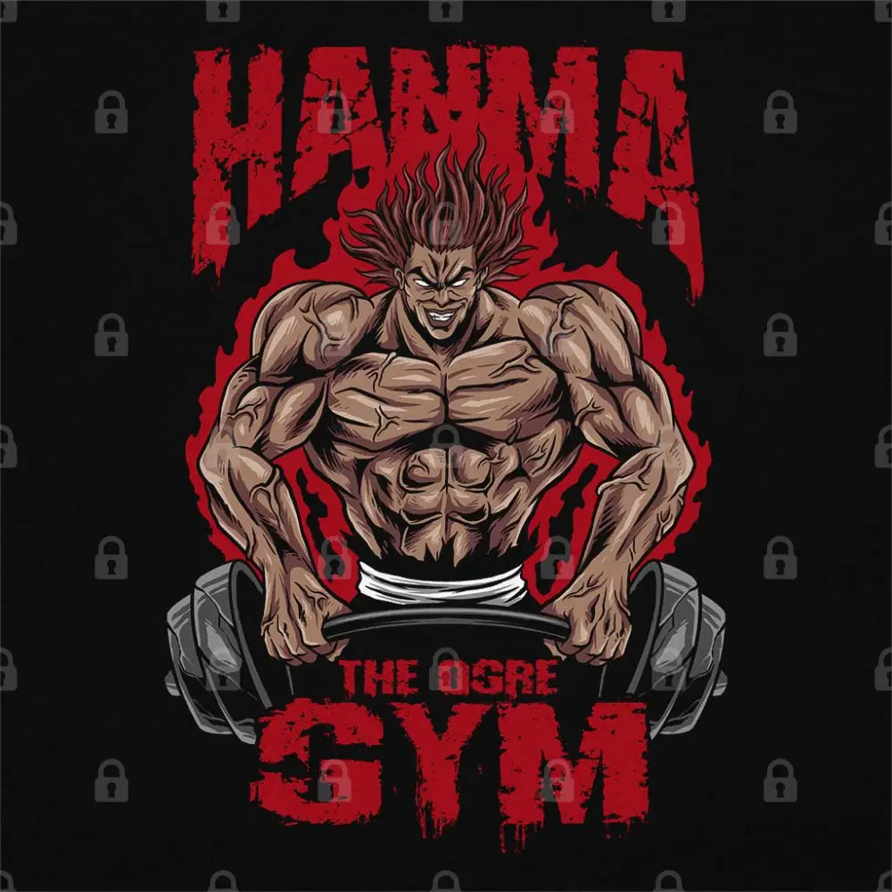 Hanma The Ogre Gym T-Shirt | Anime T-Shirts