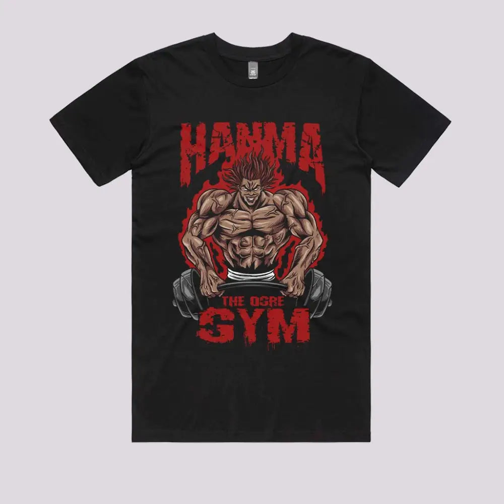 Hanma The Ogre Gym T-Shirt | Anime T-Shirts