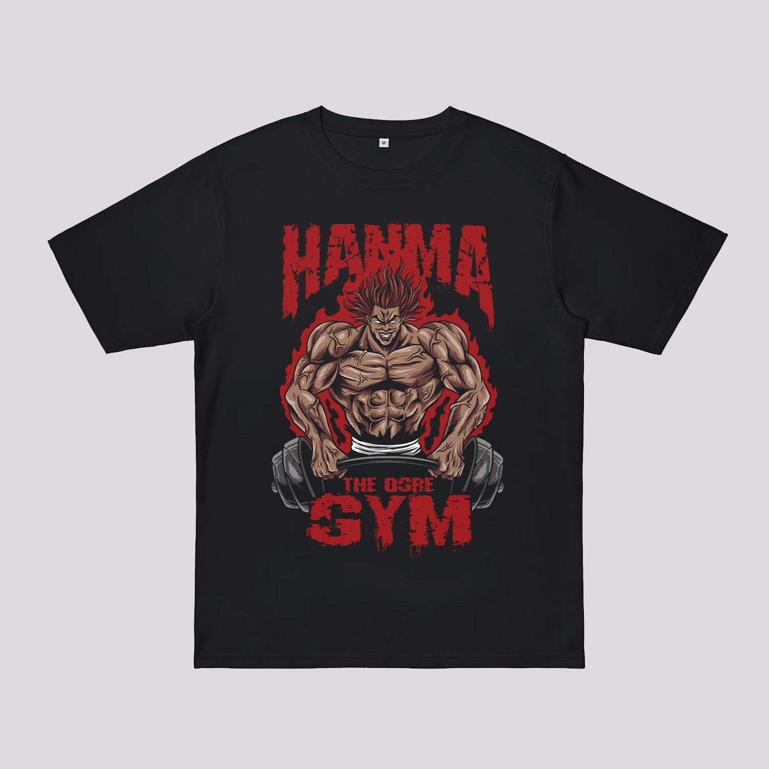 Hanma The Ogre Gym Oversized T-Shirt