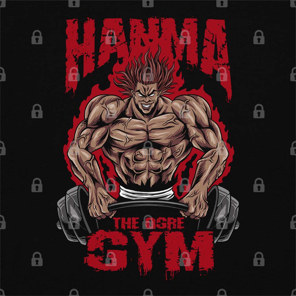 Hanma The Ogre Gym Oversized T-Shirt