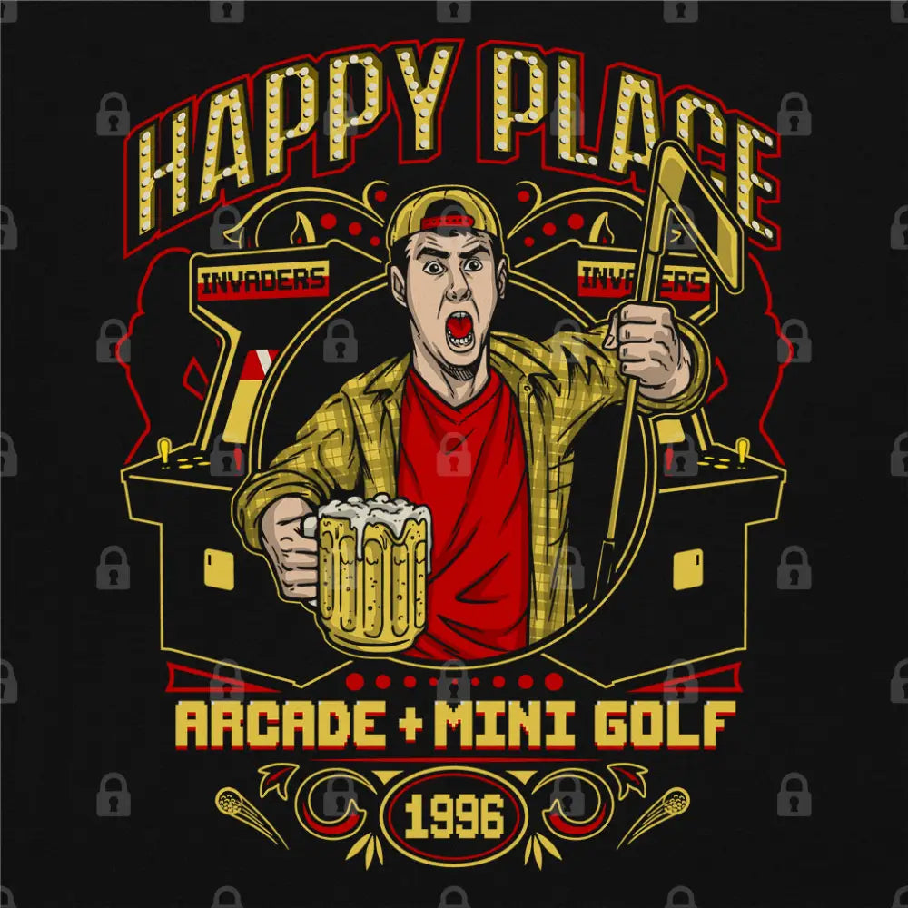 Happy Place T-Shirt | Pop Culture T-Shirts