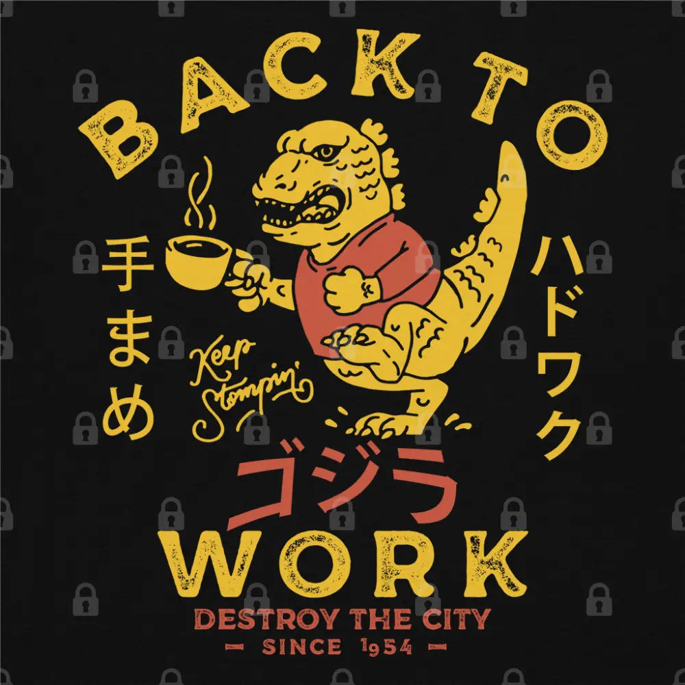 Hardworking Kaiju T-Shirt | Pop Culture T-Shirts