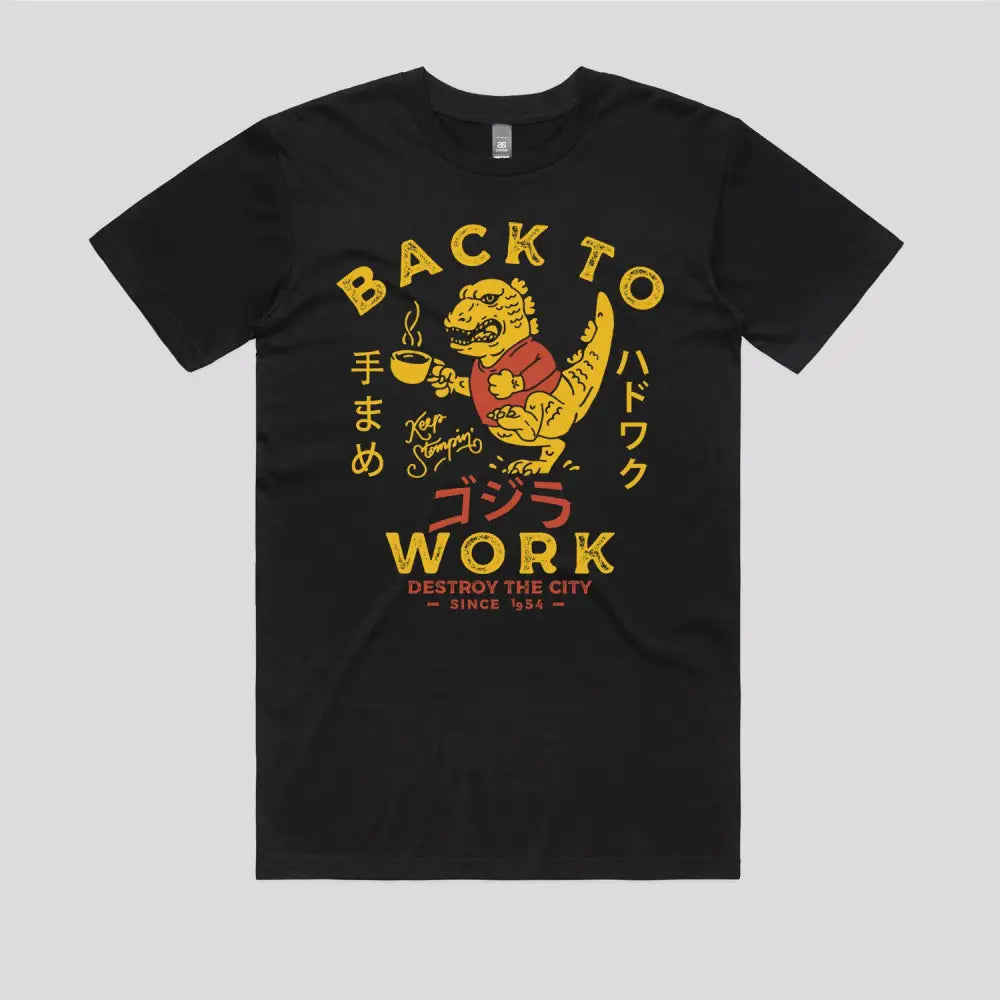 Hardworking Kaiju T-Shirt | Pop Culture T-Shirts