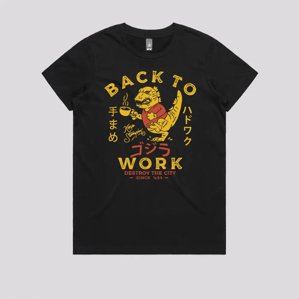 Hardworking Kaiju T-Shirt | Pop Culture T-Shirts
