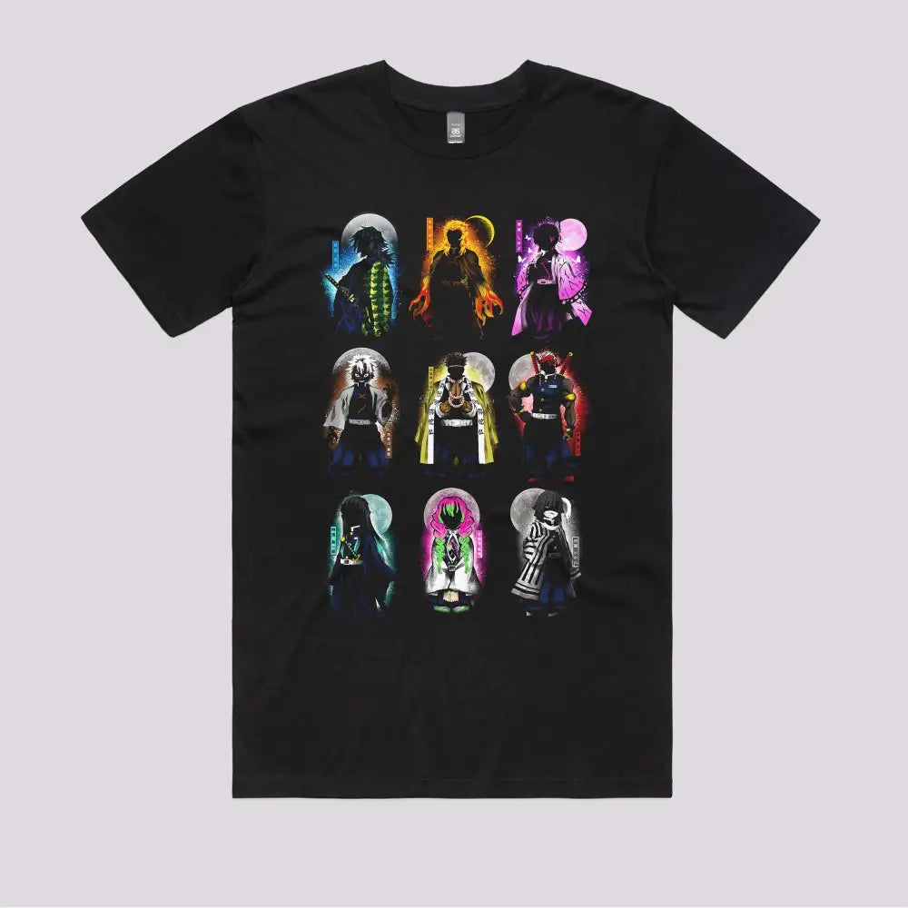 Hashira Pillars T-Shirt | Anime T-Shirts