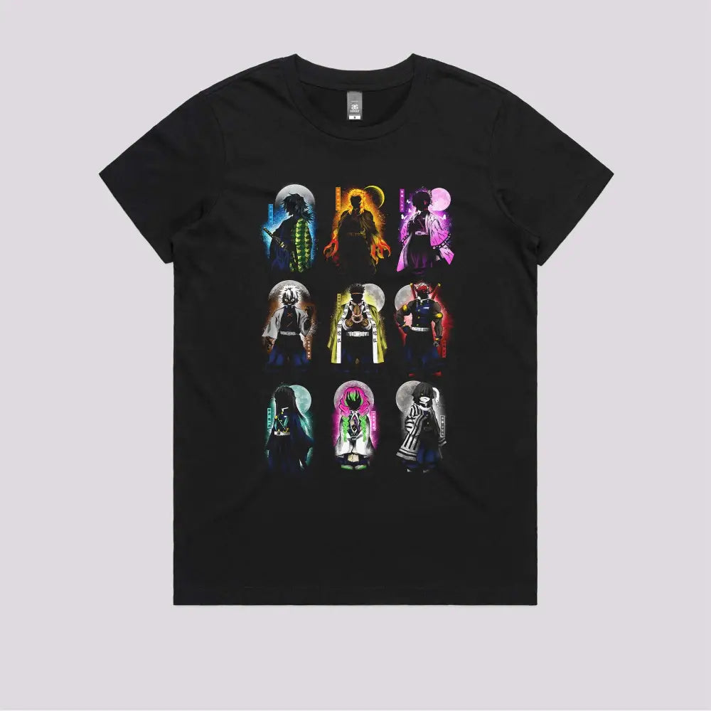 Hashira Pillars T-Shirt | Anime T-Shirts