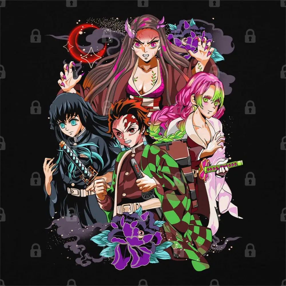 Hashira Team T-Shirt | Anime T-Shirts