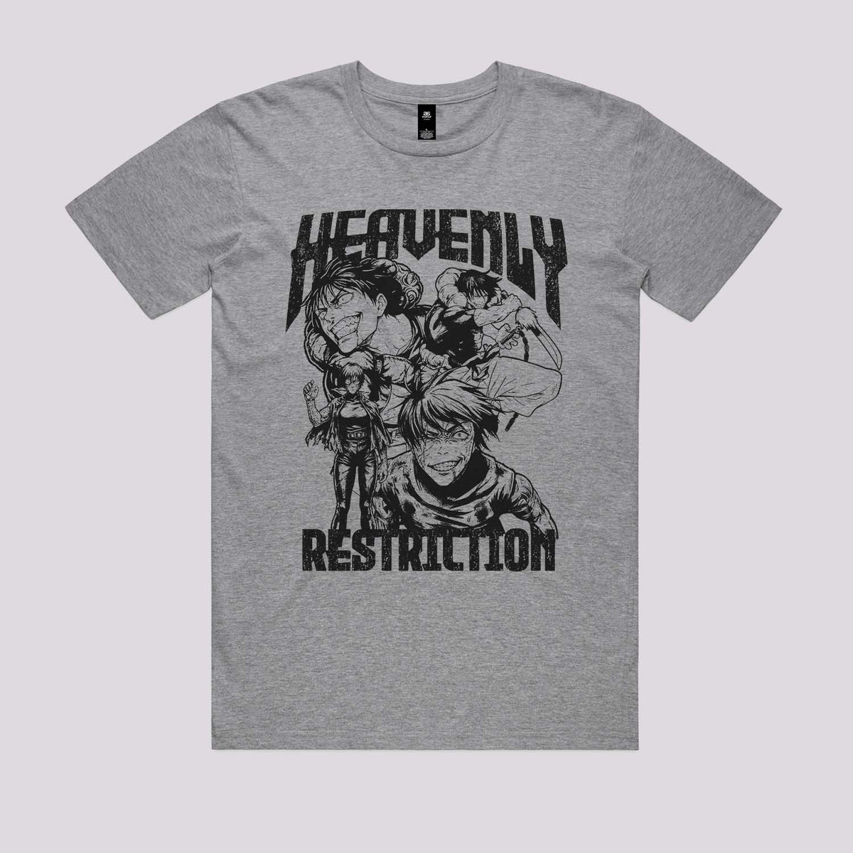 Heavenly Restriction V2 T-Shirt Grey | Cool Anime T-Shirts Australia
