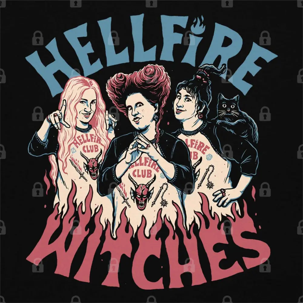 Hellfire Witches T-Shirt | Pop Culture T-Shirts