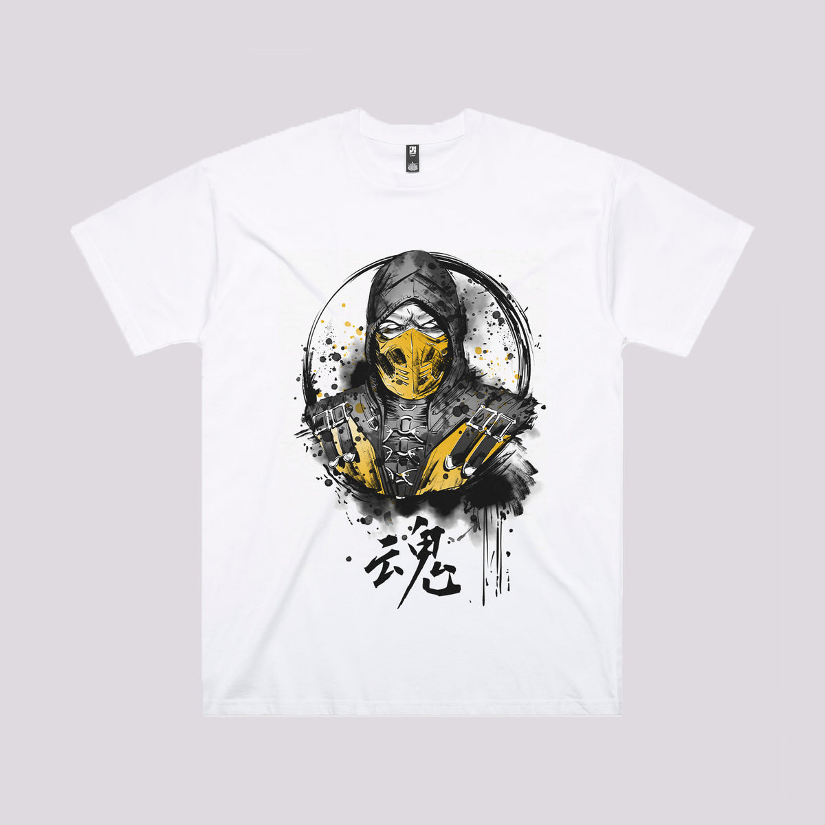 Hellfire Sumi-e T-Shirt | Scorpion T-Shirts