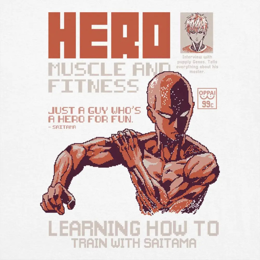 Hero Saitama T-Shirt | Anime T-Shirts