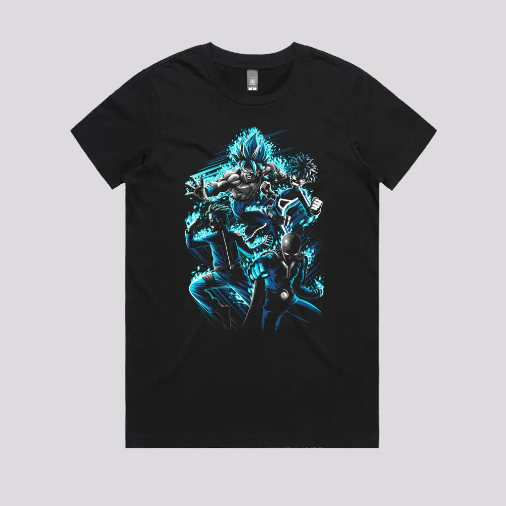 Hero Team T-Shirt | Anime T-Shirts