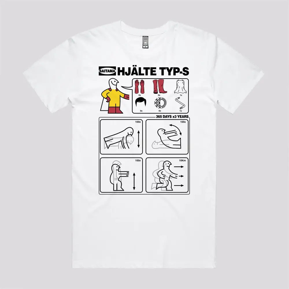 Hero Type-S T-Shirt | Anime T-Shirts