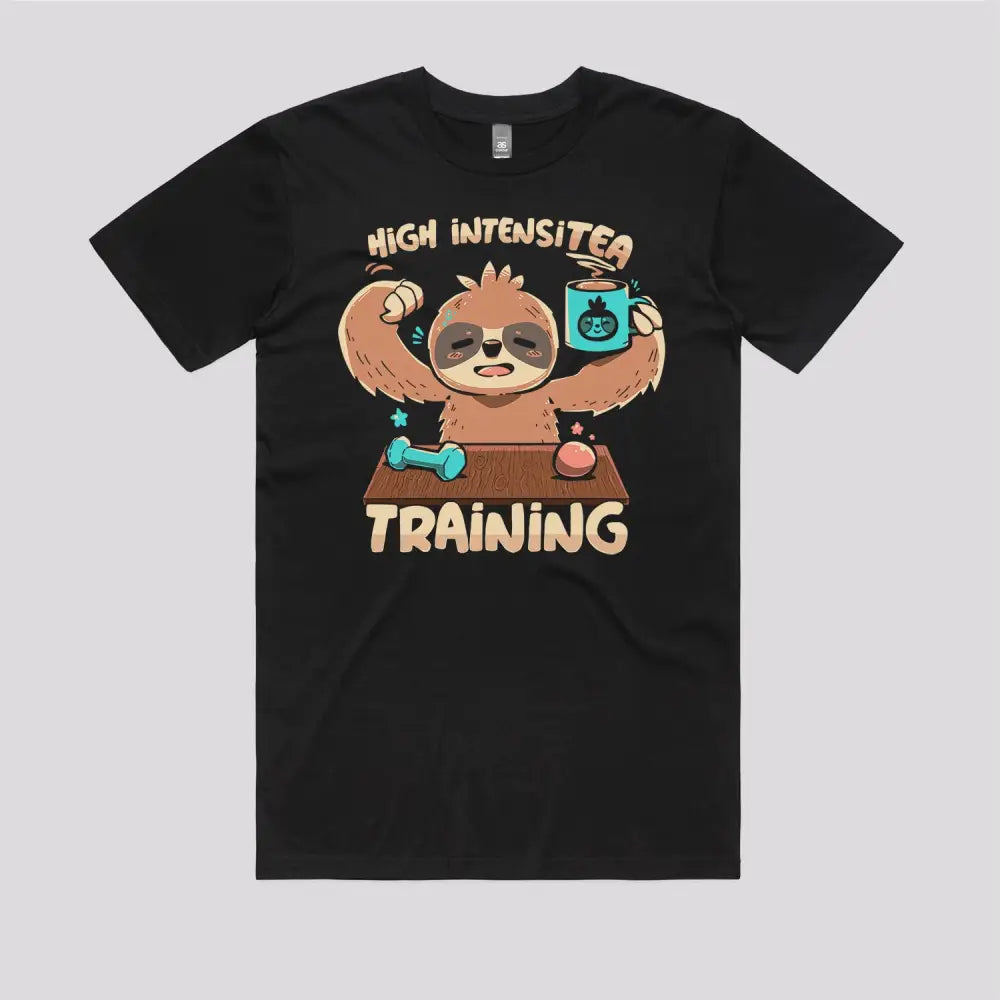 High IntensiTEA Training Sloth T-Shirt - Limitee Apparel