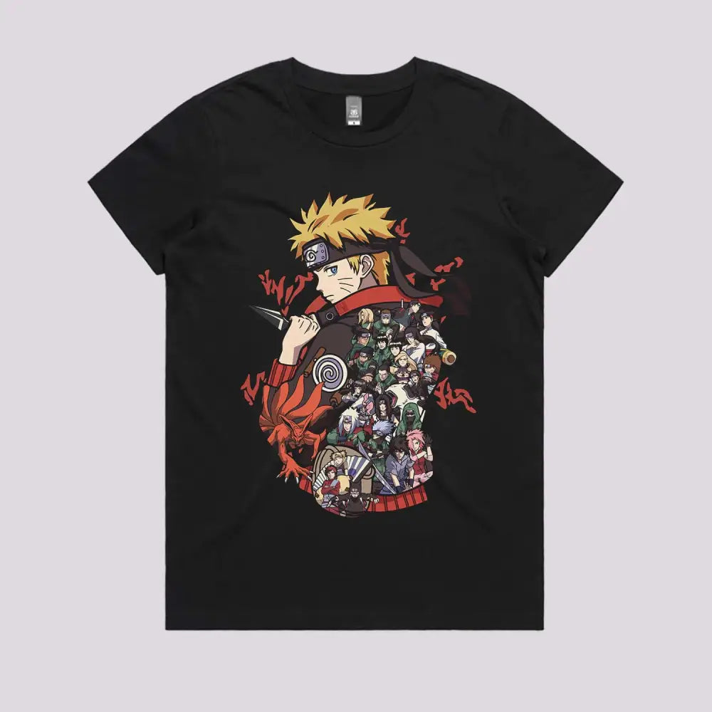 Hokage Art T-Shirt | Anime T-Shirts