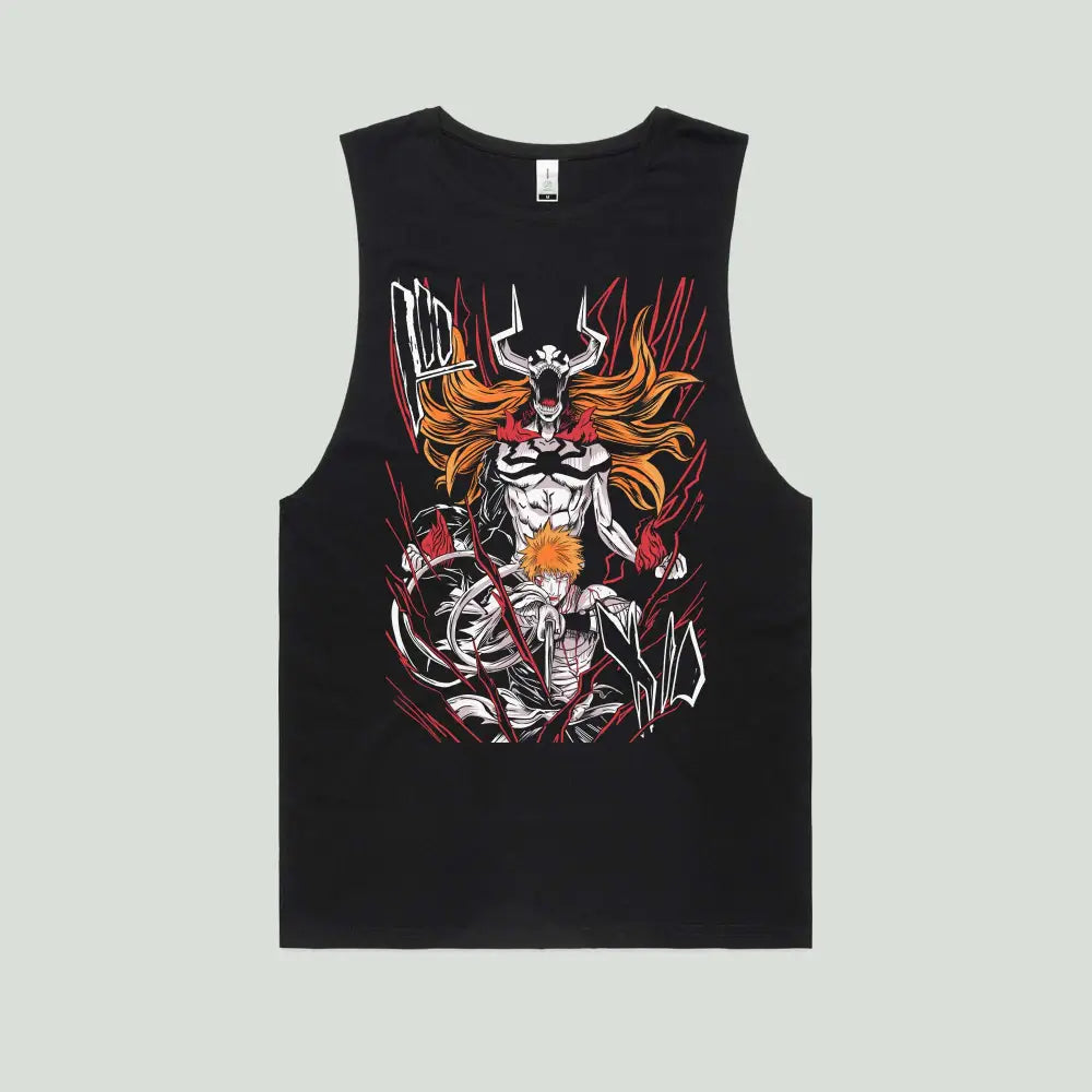 Hollow Mask Ichigo Tank Top | Anime T-Shirts