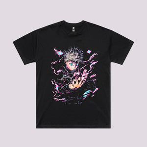 Jujutsu Kaisen Oversized Anime T-Shirts | Hollow Purple T-Shirts