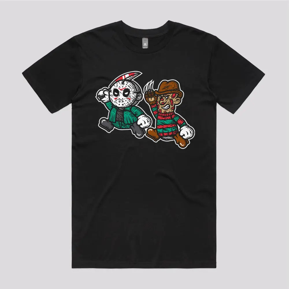 Horror Duo T-Shirt - Limitee Apparel