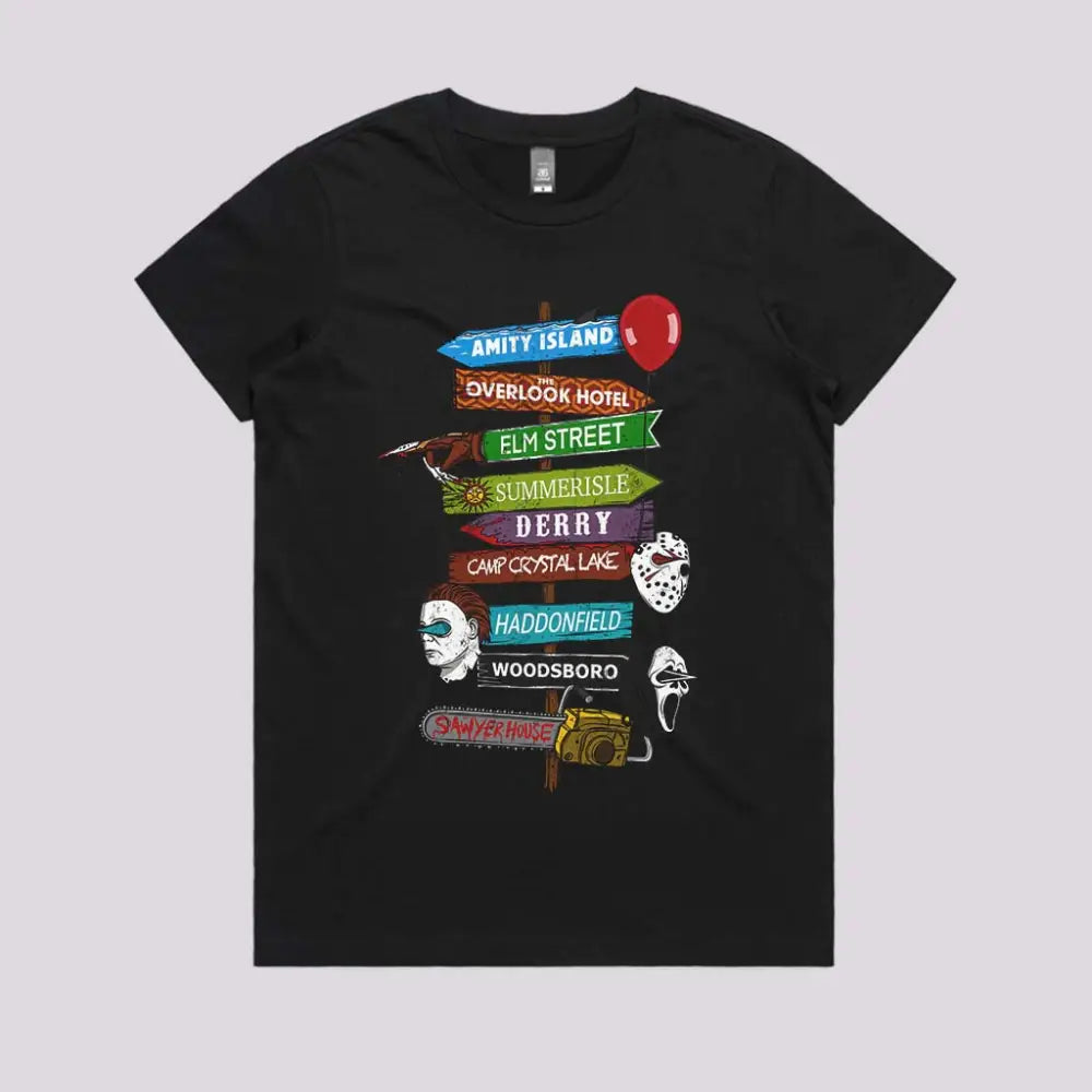 Horror Town T-Shirt | Limitee Apparel