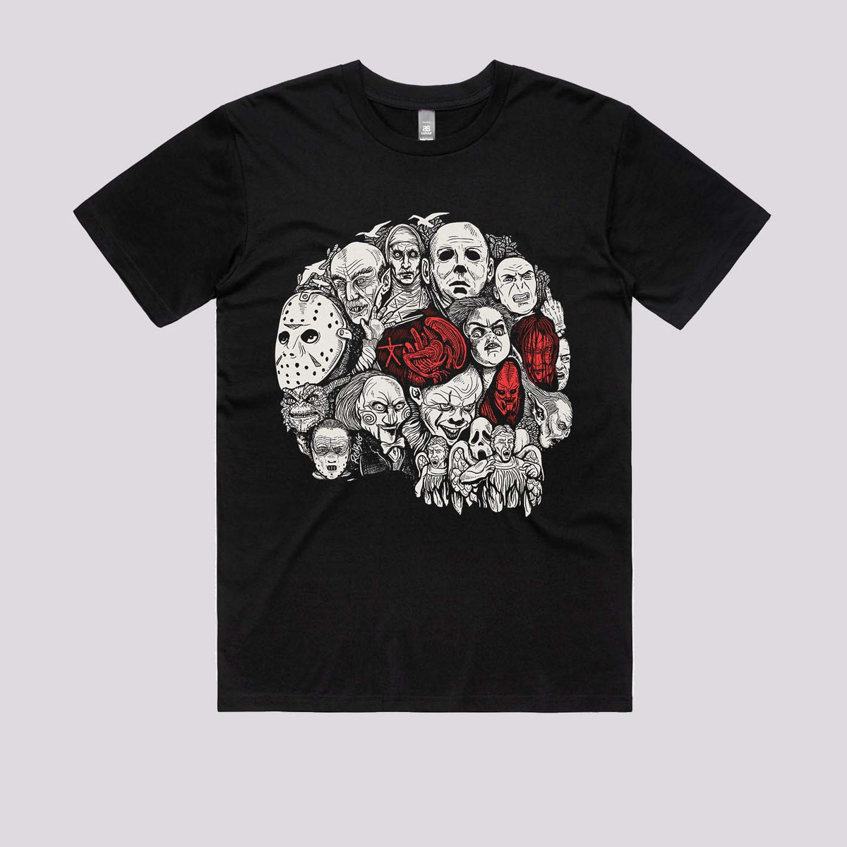 Horror Skull Graphic Tee