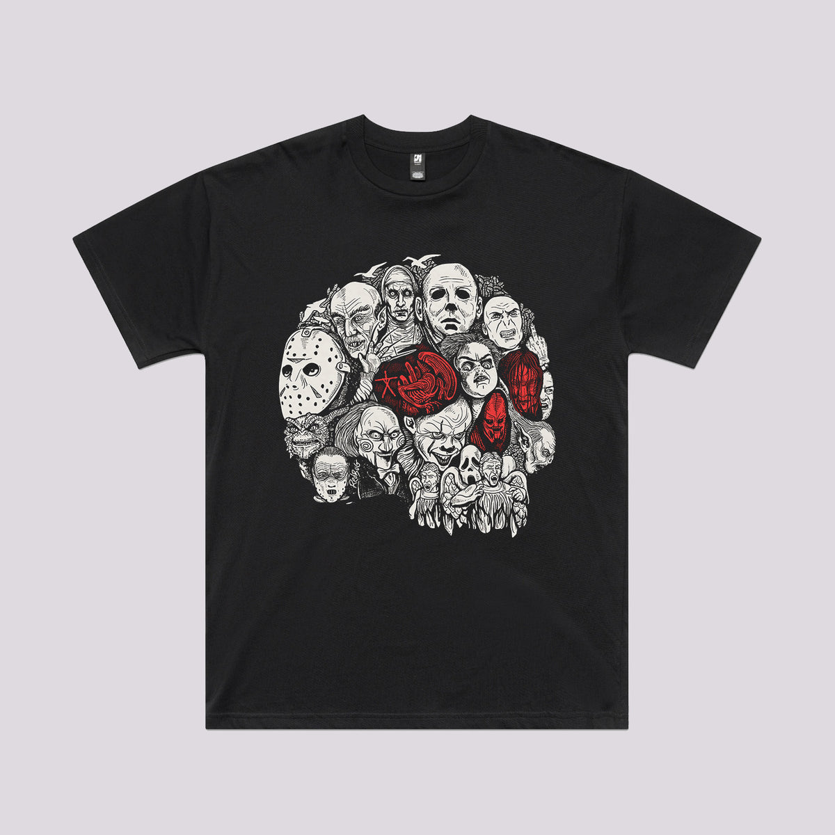 Horror Skull Graphic Tee