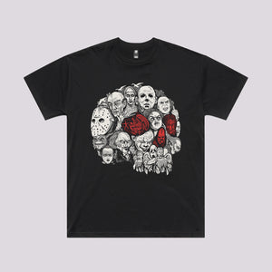Horror Skull Graphic Tee