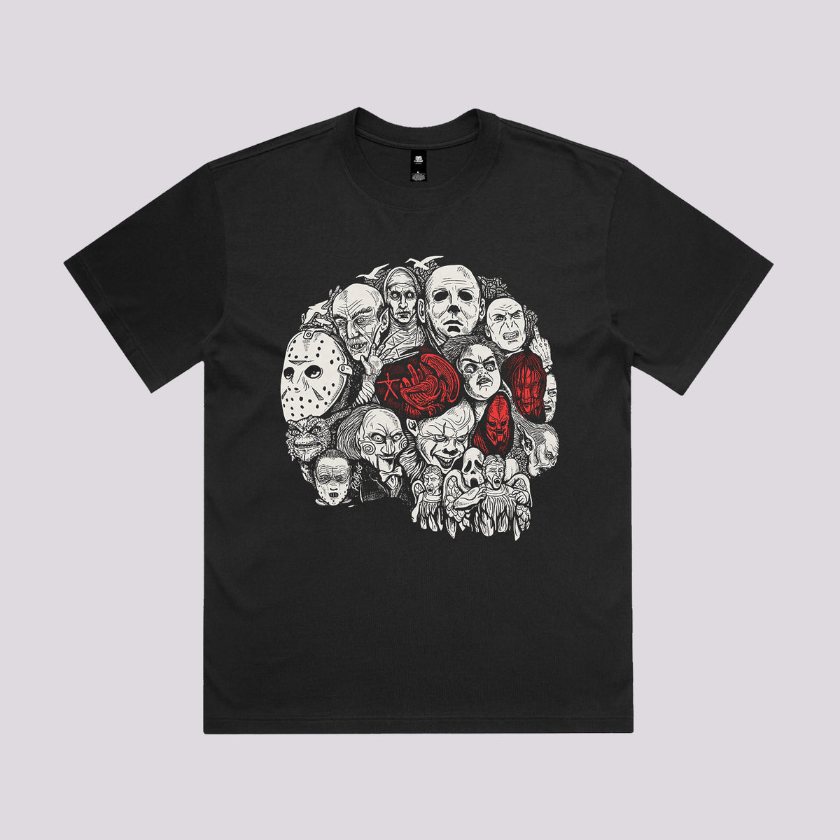 Horror Skull Graphic Tee