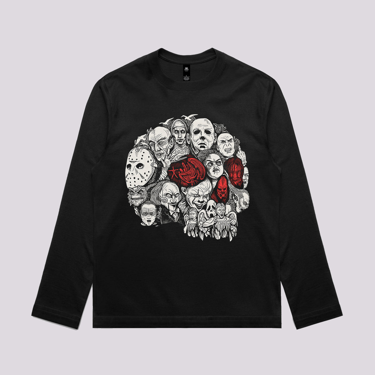 Horror Skull Graphic Tee