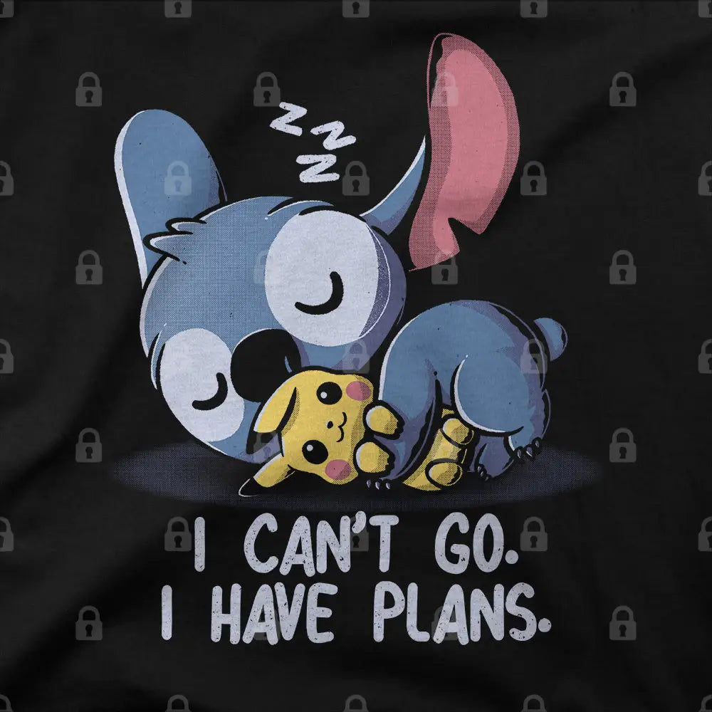 I Can't Go T-Shirt - Limitee Apparel