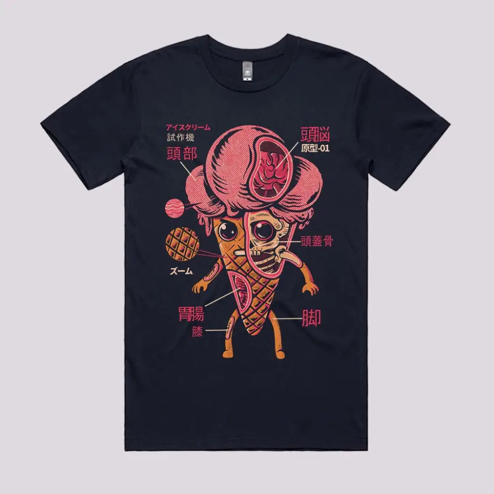 Ice Cream Kaiju Japanese Art T-Shirt | Limitee Apparel
