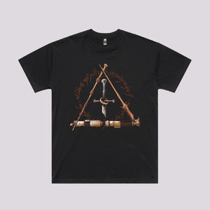 Iconic Movie Weapons Graphic Tee