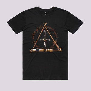 Iconic Movie Weapons Graphic Tee | Graphic Tees Australia